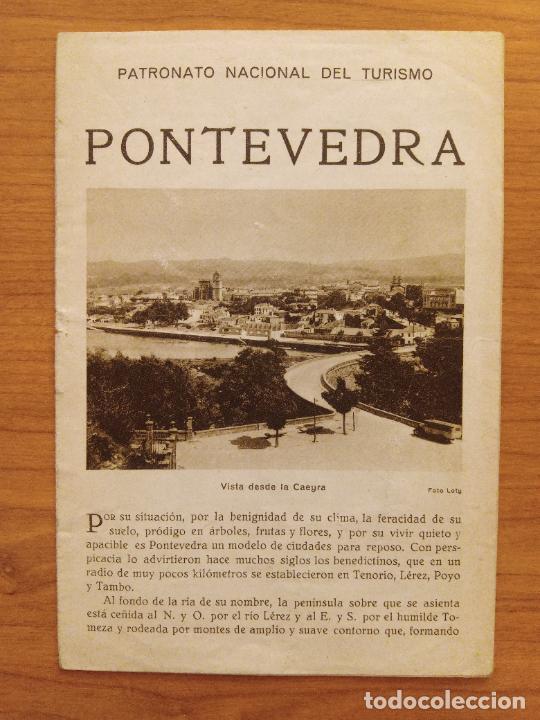 Folhetos de turismo: FOLLETO TUR&Iacute;STICO. PONTEVEDRA. PATRONATO NACIONAL DEL TURISMO