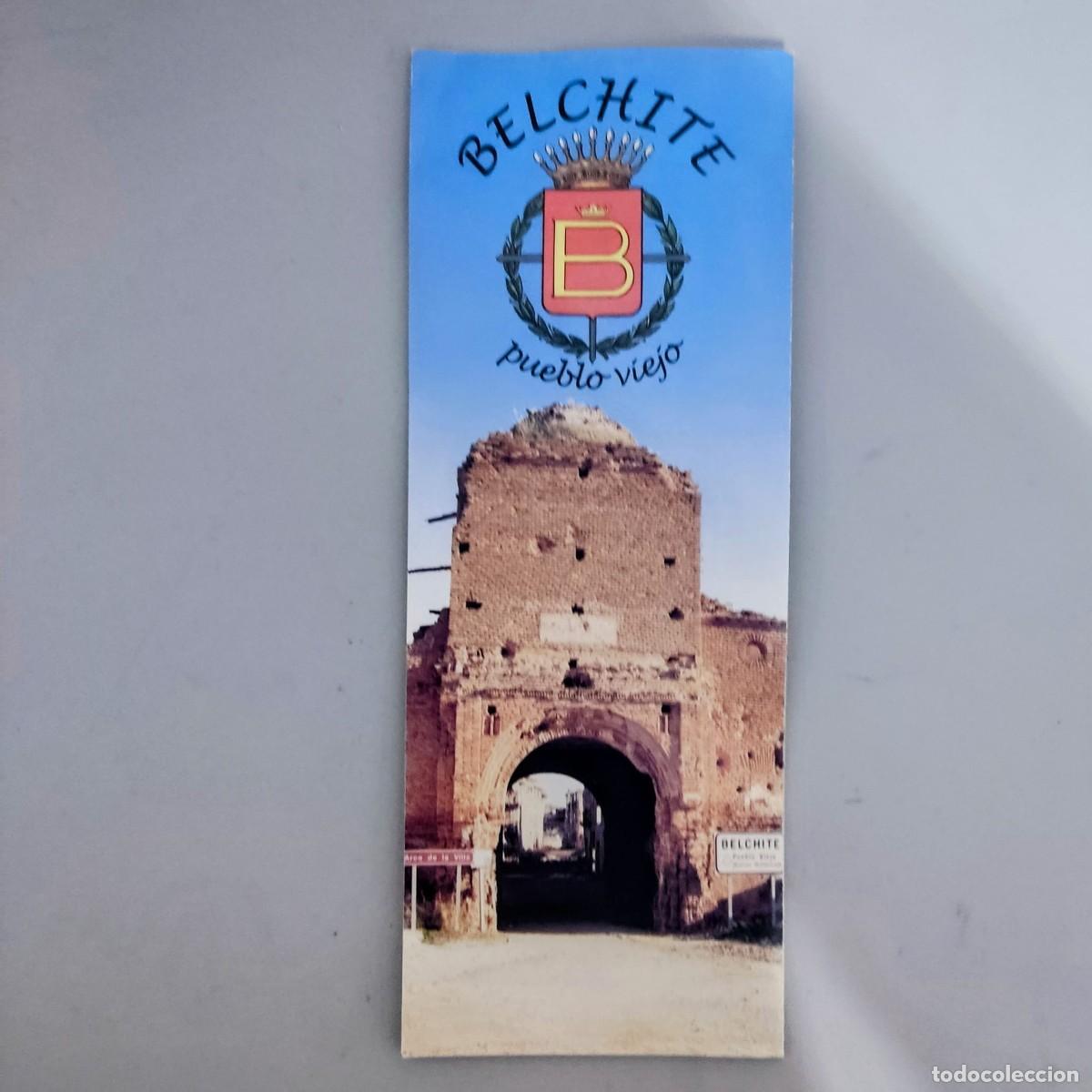 Folhetos de turismo: Belchite - Pueblo Viejo - Folleto Turistico