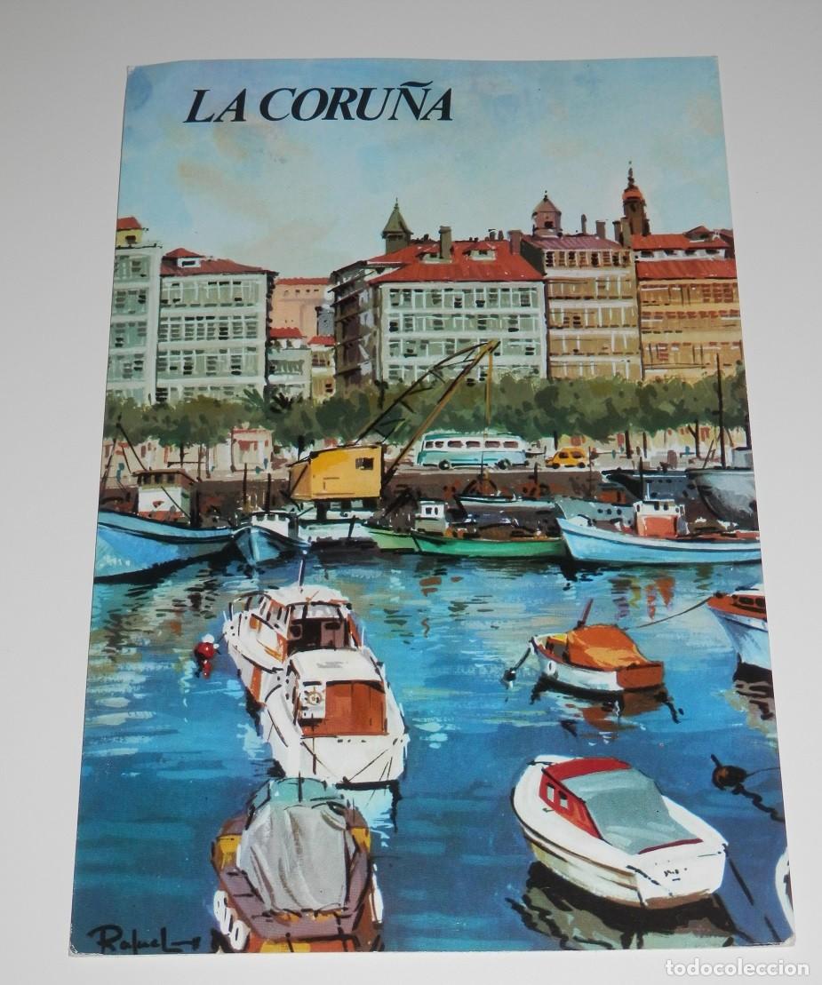 Folhetos de turismo: LA CORU&Ntilde;A - COLECC&Iacute;ON ESPA&Ntilde;A MONUMENTAL