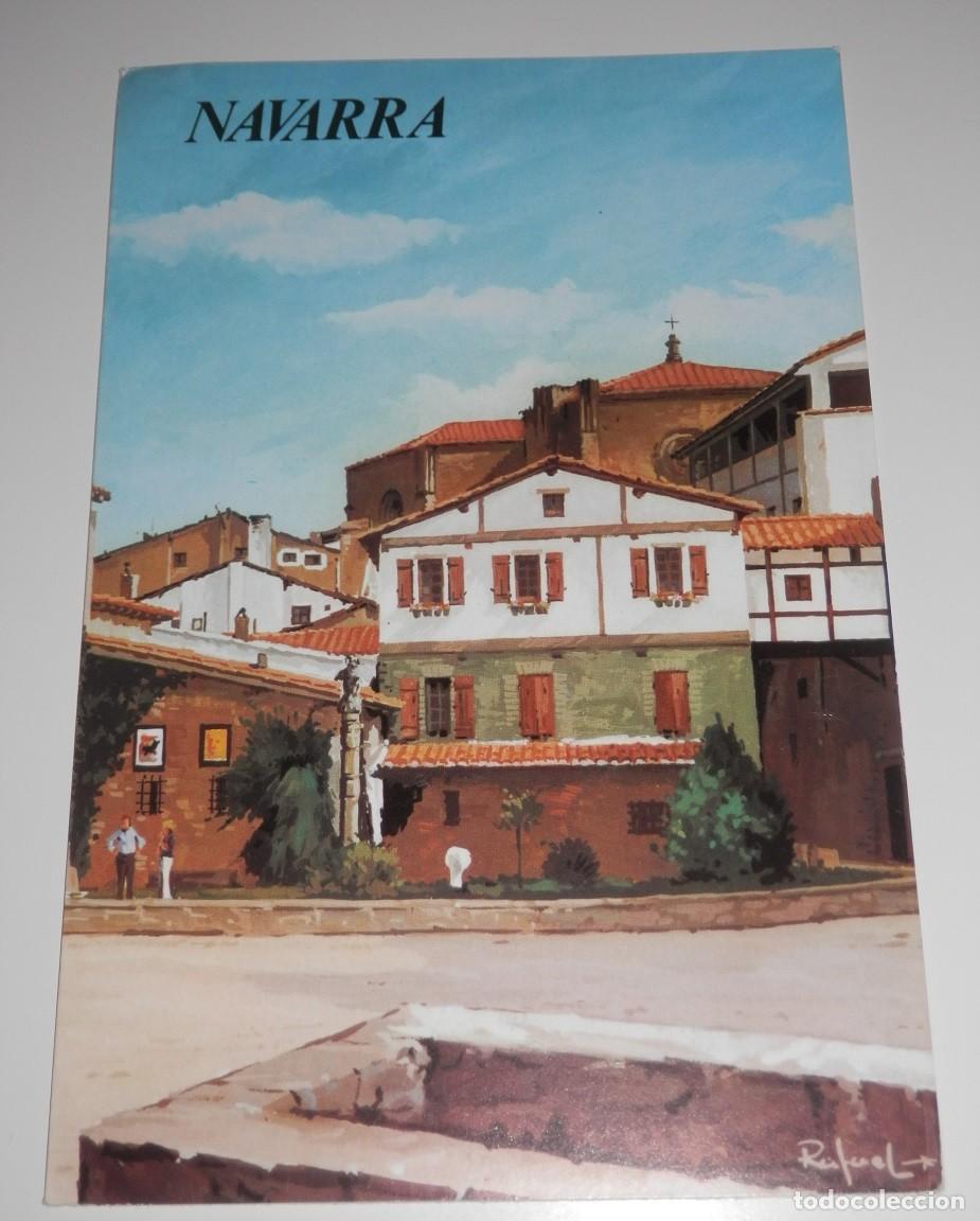 Folhetos de turismo: NAVARRA - COLECC&Iacute;ON ESPA&Ntilde;A MONUMENTAL