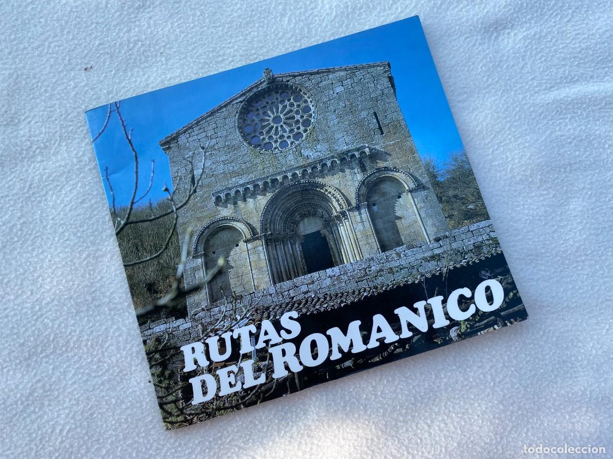 Tourismusbrosch&uuml;ren: RUTAS DEL ROMANICO - LOTE ANTIGUOS FOLLETOS - MAPAS - DE TURISMO