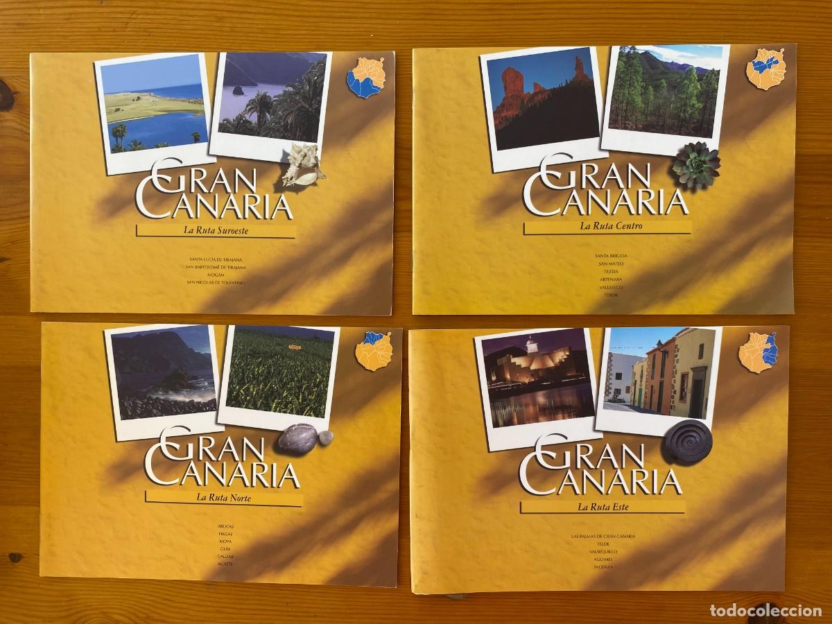 Brochures de tourisme: LOTE FOLLETOS TUR&Iacute;STICOS GRAN CANARIA - RUTAS, MAPAS Y M&Aacute;S