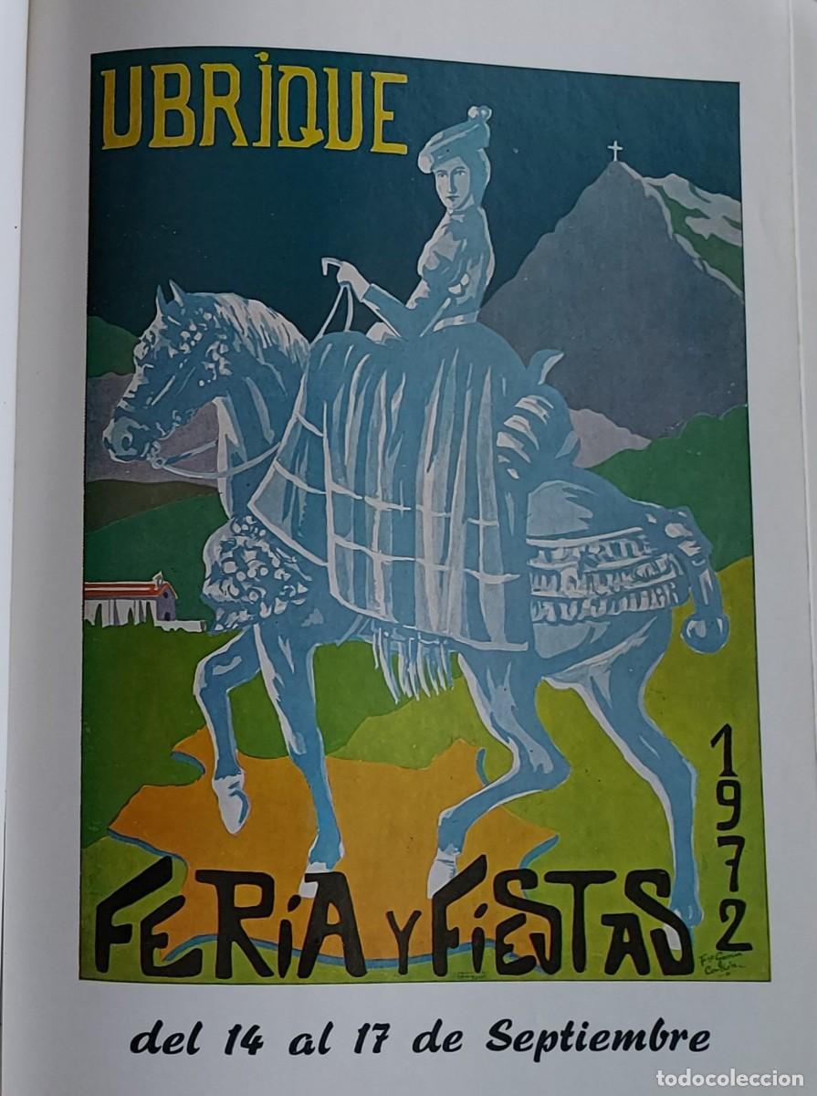 Tourismusbrosch&uuml;ren: UBRIQUE. FERIAS Y FIESTAS 1972.