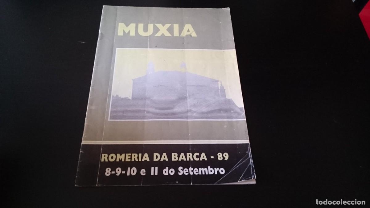 Travel Brochures: PROGRAMA DE FIESTAS FESTAS ROMER&Iacute;A DA BARCA 1989 MUXIA - A CORU&Ntilde;A - TEXTO EN GALLEGO