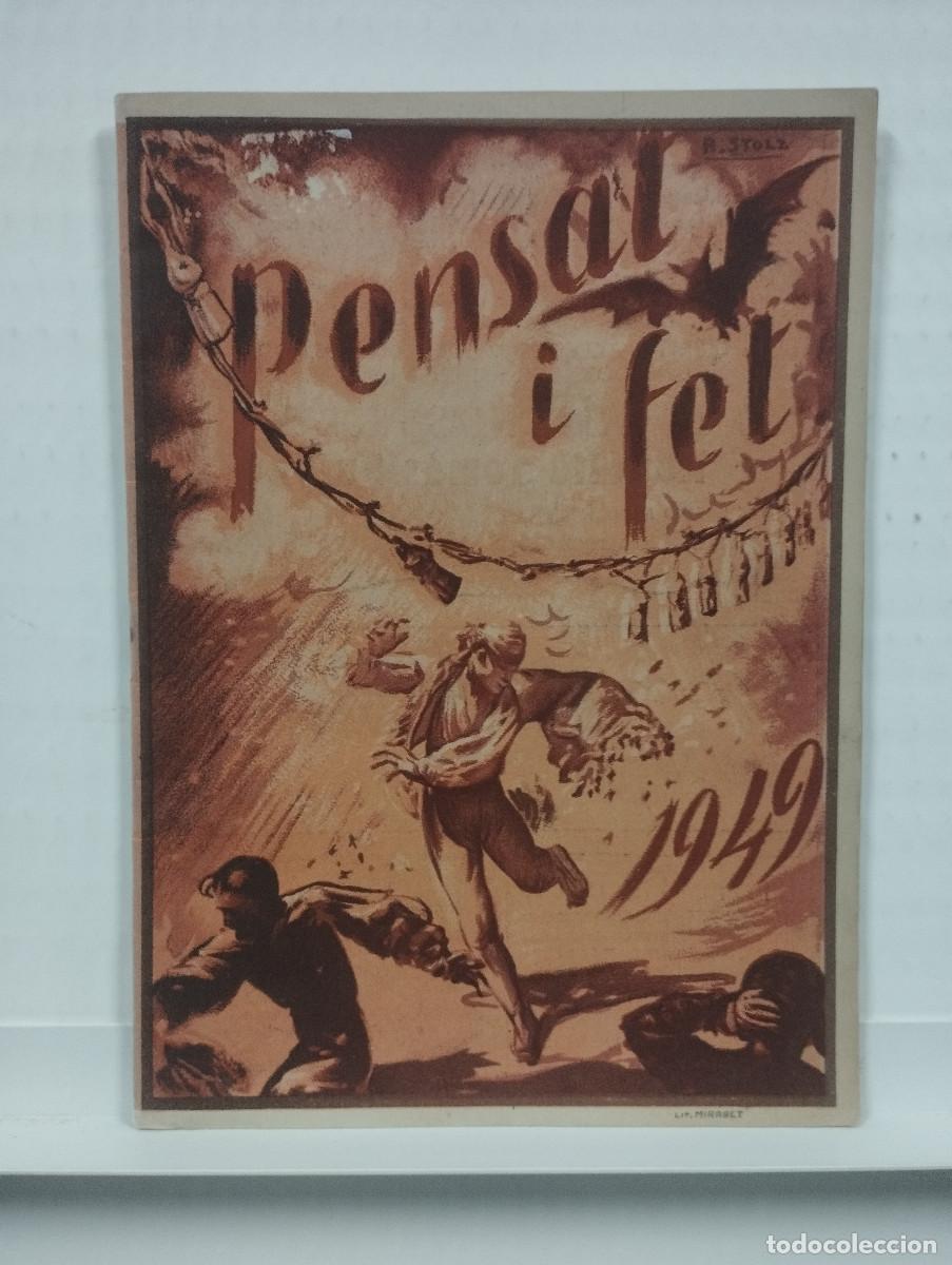Travel Brochures: REVISTA FALLAS, PENSAT Y FET 1949 VALENCIA