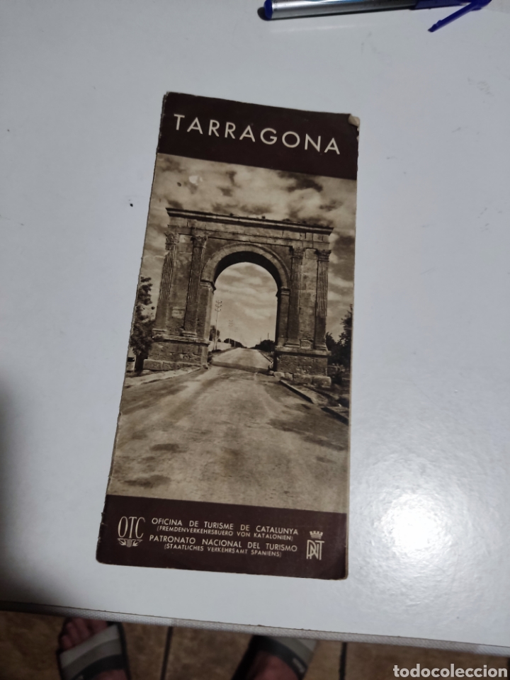Folhetos de turismo: Gu&iacute;a tur&iacute;stica Tarragona antigua