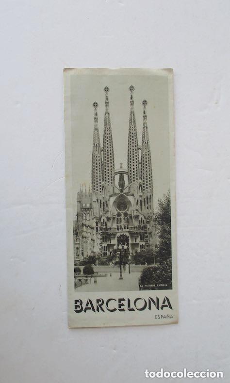 Folhetos de turismo: BARCELONA - PUBLICACIONES DE LA DIRECCION GENERAL DE TURISMO