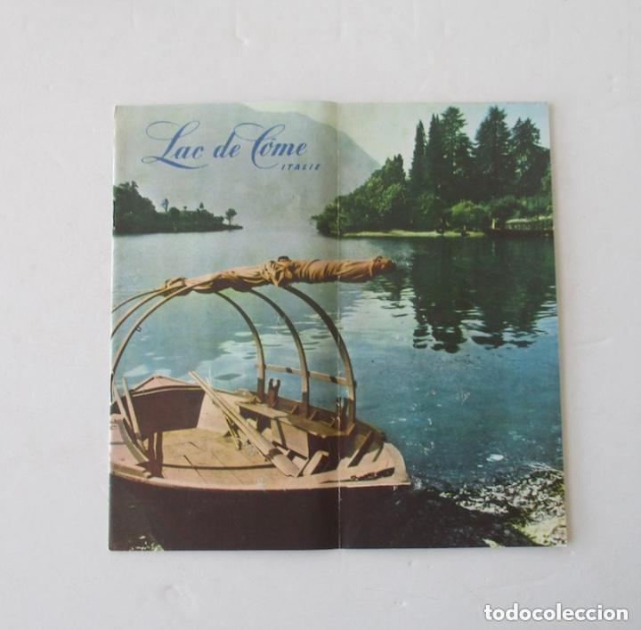 Folhetos de turismo: LAC DE COME - A&Ntilde;O 1954