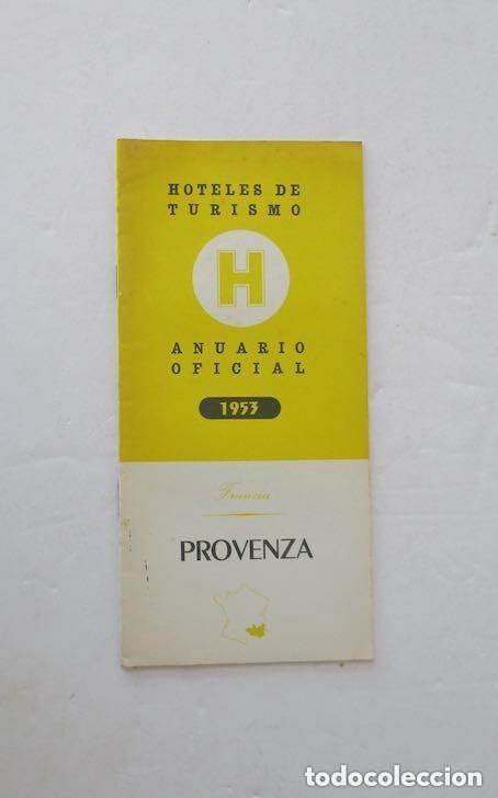 Folhetos de turismo: PROVENZA HOTELES DE TURISMO - ANUARIO OFICIAL
