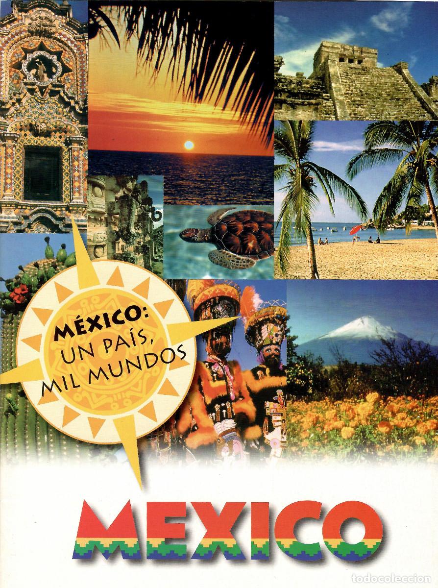 Folhetos de turismo: M&Eacute;XICO