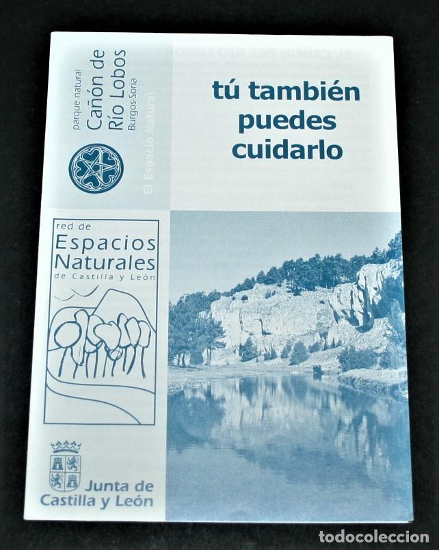 Brochures de tourisme: FOLLETO POL&Iacute;PTICO - PARQUE NATURAL CA&Ntilde;&Oacute;N DE R&Iacute;O LOBOS - BURGOS-SORIA