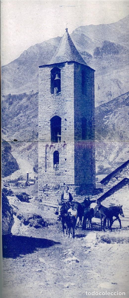 Tourismusbrosch&uuml;ren: abans 1939 Fullet Publicitari Catal&agrave; GRAN BALNEARI I TERMES DE CALDES DE BOHI (ENCARA HABIAN OSOS)