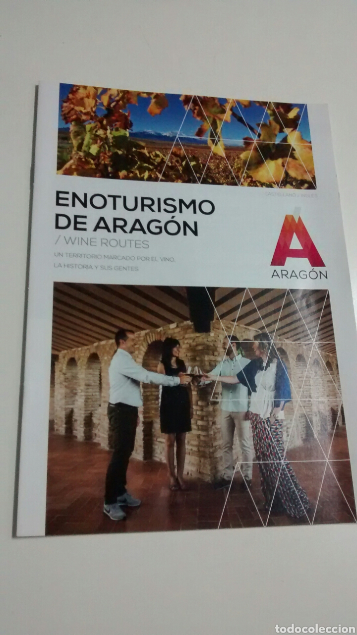 Folhetos de turismo: ENOTURISMO EN ARAGON (A3)