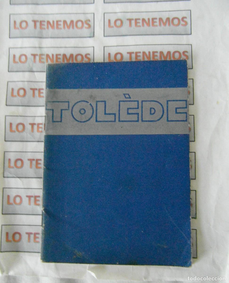 Travel Brochures: Folleto turistico de Toledo en frances M.B.Cossio 1933
