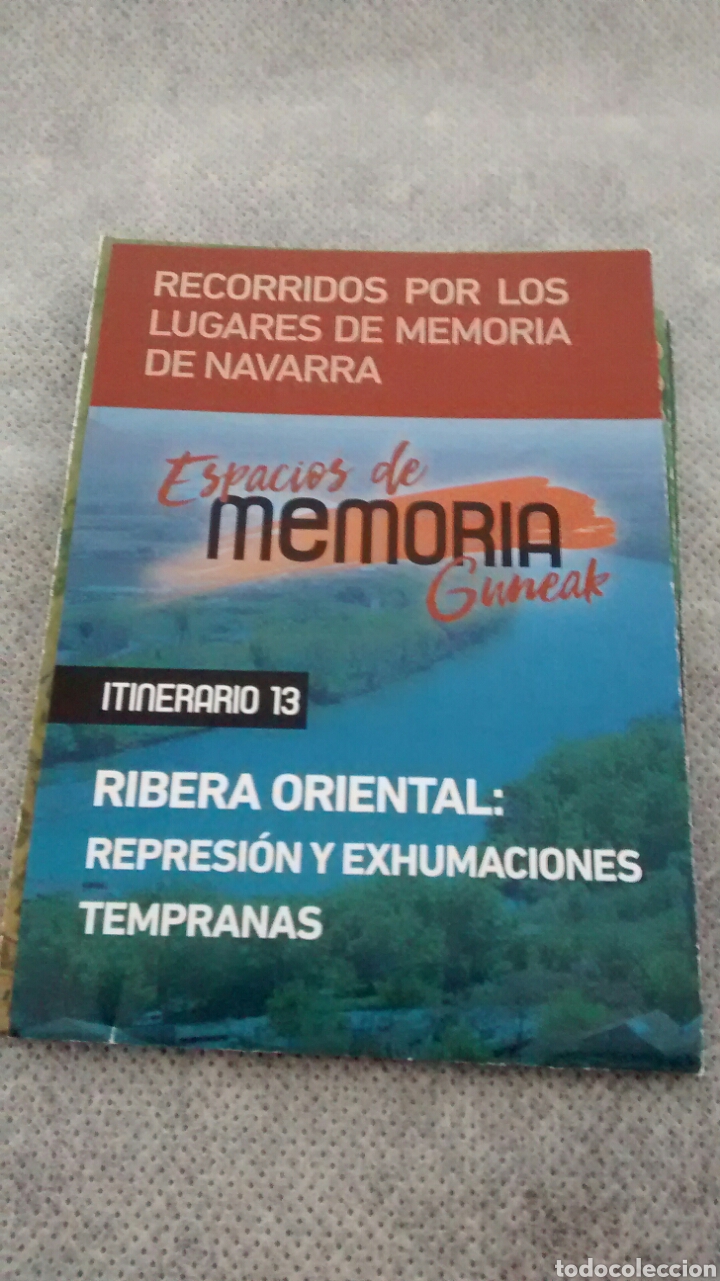 Tourismusbrosch&uuml;ren: RECORRIDO POR LOS LUGARES DE MEMORIA DE NAVARRA. ITINERARIO 13: RIBERA ORIENTAL. (A1)