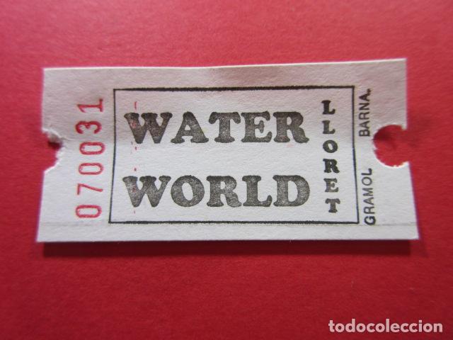 Tourismusbrosch&uuml;ren: ENTRADA - VALE - PARQUE DE ATRACCIONES - WATER WORLD LLORET DE MAR