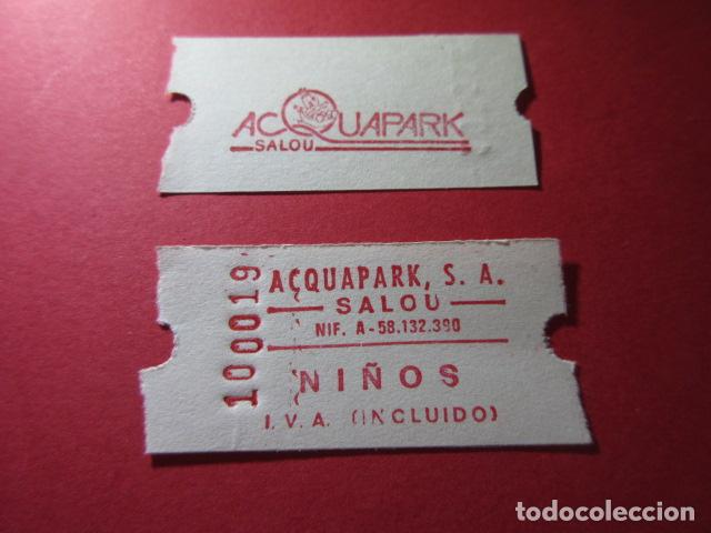 Travel Brochures: ENTRADA - VALE - PARQUE DE ATRACCIONES - ACQUAPARK SALOU