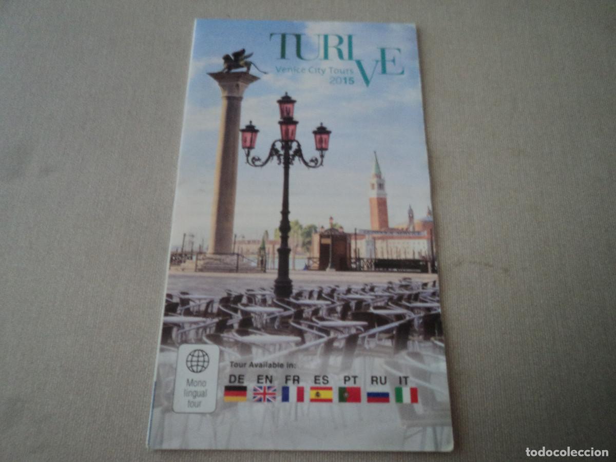 Tourismusbrosch&uuml;ren: turi ve, venice city tours 2015, diferentes idiomas