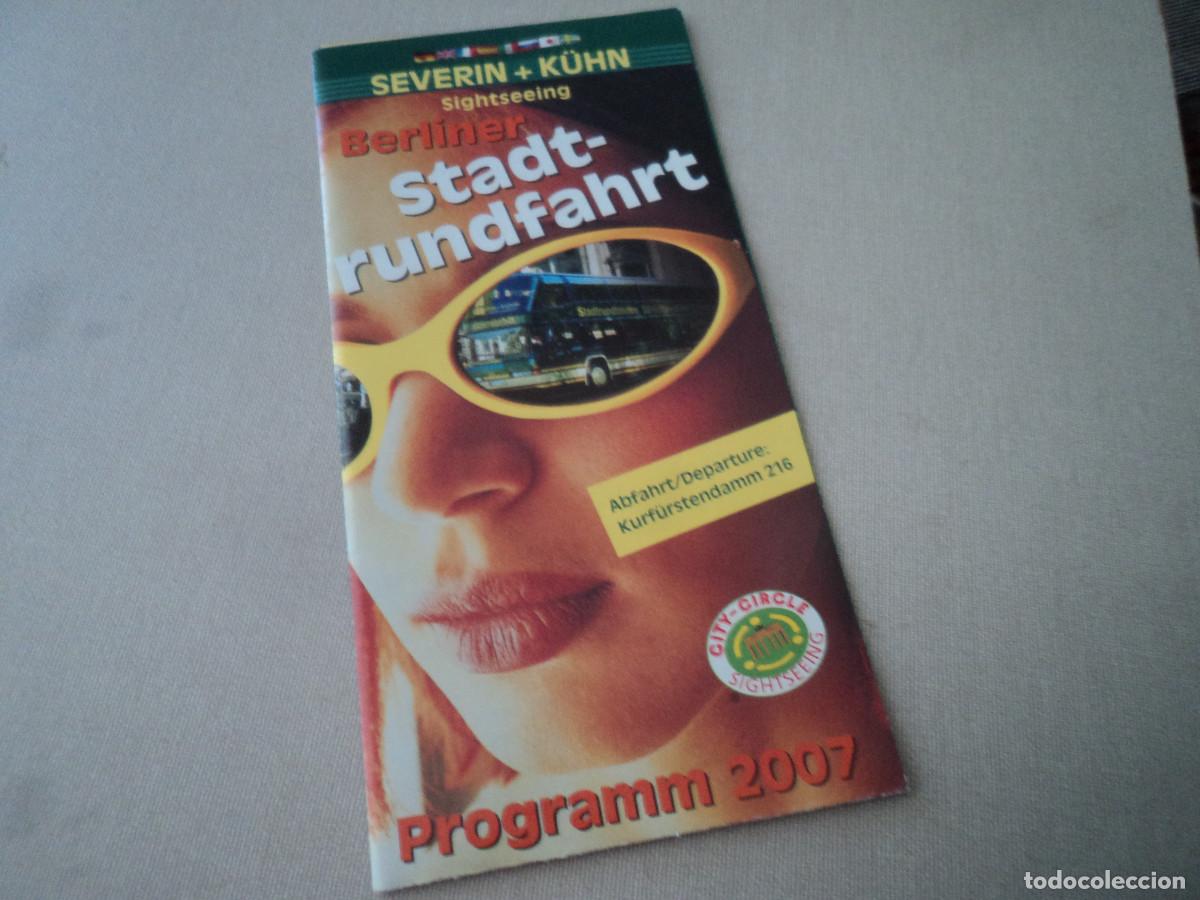 Tourismusbrosch&uuml;ren: berlin city tour, 2007