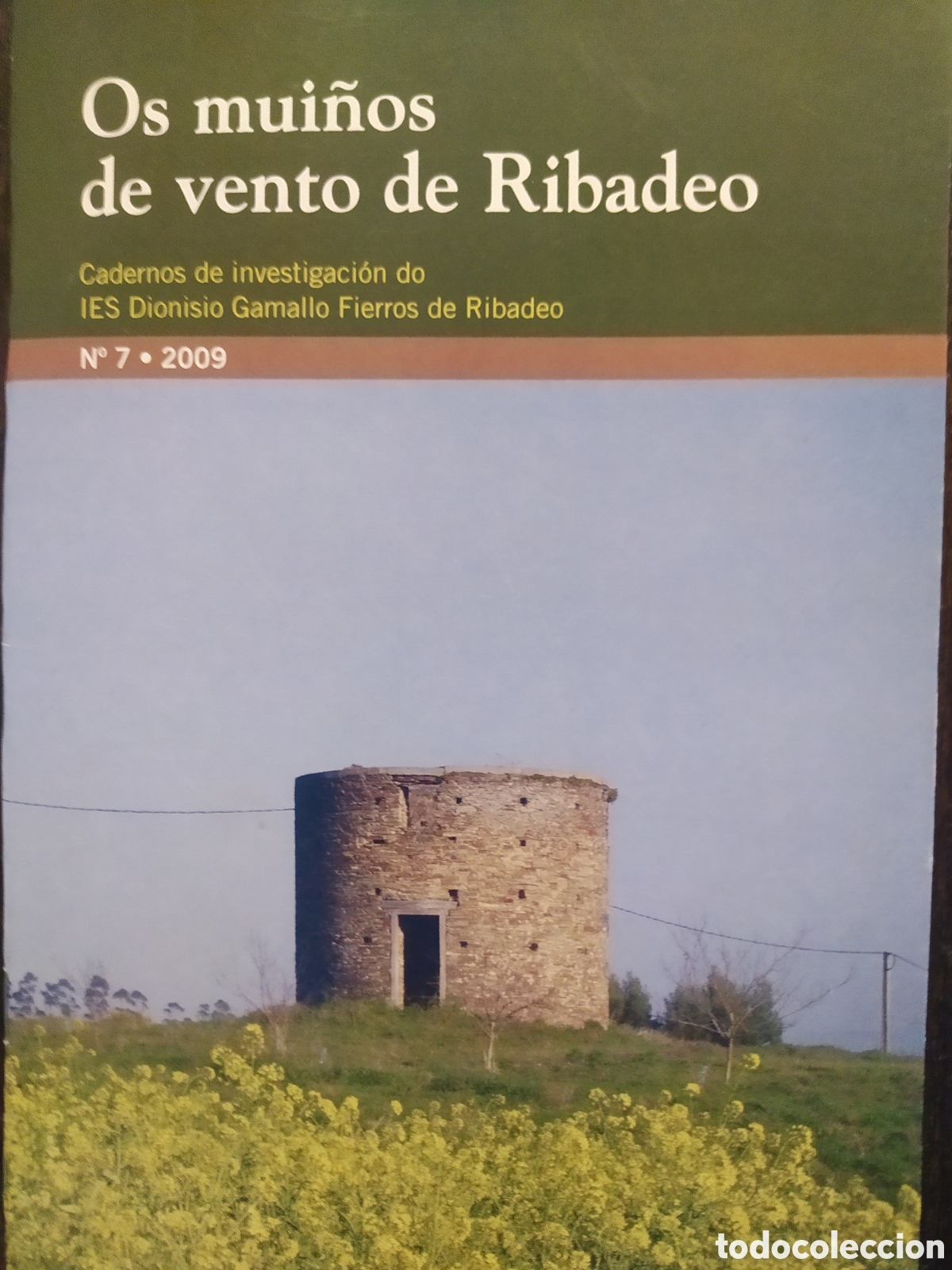 Tourismusbrosch&uuml;ren: Os mui&ntilde;os de vento de Ribadeo