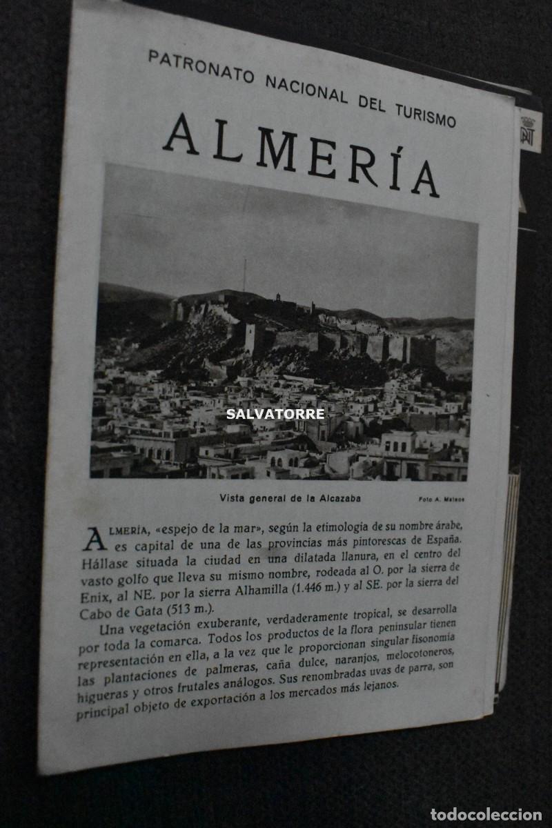 Tourismusbrosch&uuml;ren: PATRONATO NACIONAL DEL TURISMO ALMERIA REPUBLICA ESPA&Ntilde;OLA