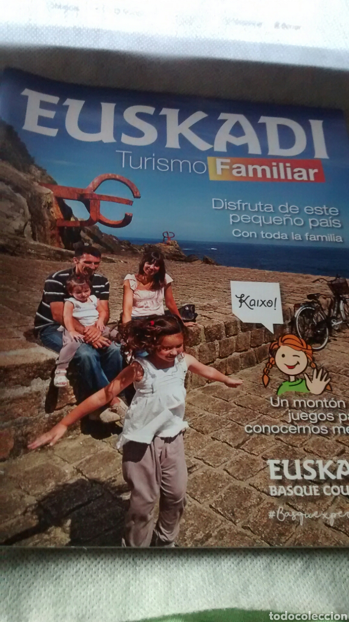 Folhetos de turismo: TURISMO FAMILIAR. EUSKADI.
