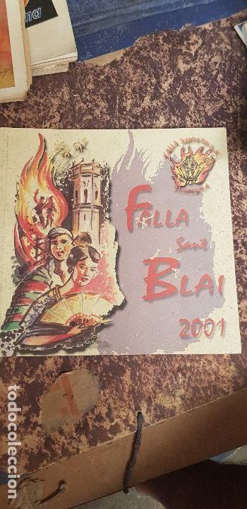 Tourismusbrosch&uuml;ren: BURRIANA LLIBRET FALLAS DE SAN JOSE 2001