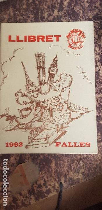 Travel Brochures: BURRIANA LLIBRET FALLAS DE SAN JOSE 1992
