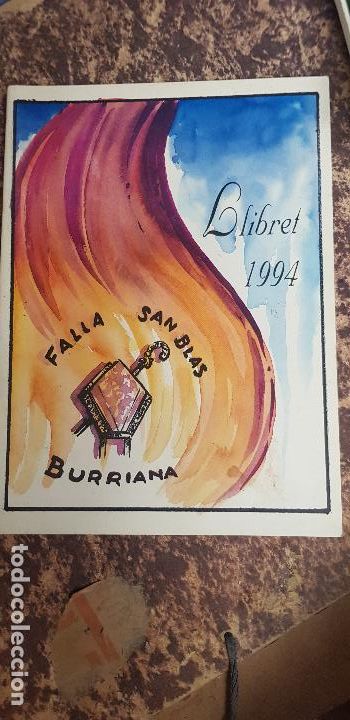 Travel Brochures: BURRIANA LLIBRET FALLAS DE SAN JOSE 1994