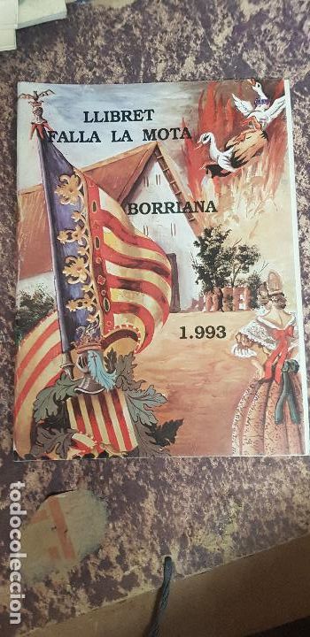 Brochures de tourisme: BURRIANA LLIBRET FALLAS DE SAN JOSE 1993