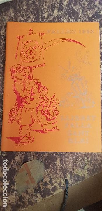 Brochures de tourisme: BURRIANA LLIBRET FALLAS DE SAN JOSE 1993