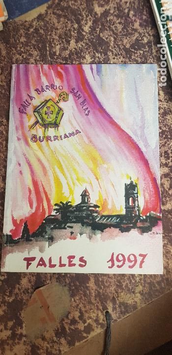 Brochures de tourisme: BURRIANA LLIBRET FALLAS DE SAN JOSE 1997
