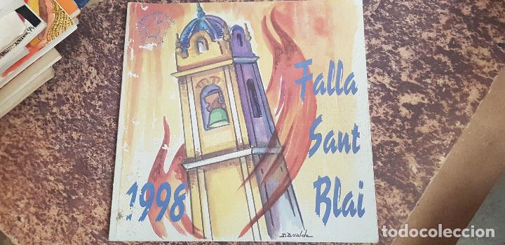 Brochures de tourisme: BURRIANA LLIBRET FALLAS DE SAN JOSE 1998