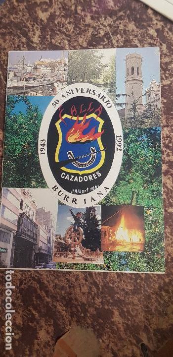 Brochures de tourisme: BURRIANA LLIBRET FALLAS DE SAN JOSE 1943-1992