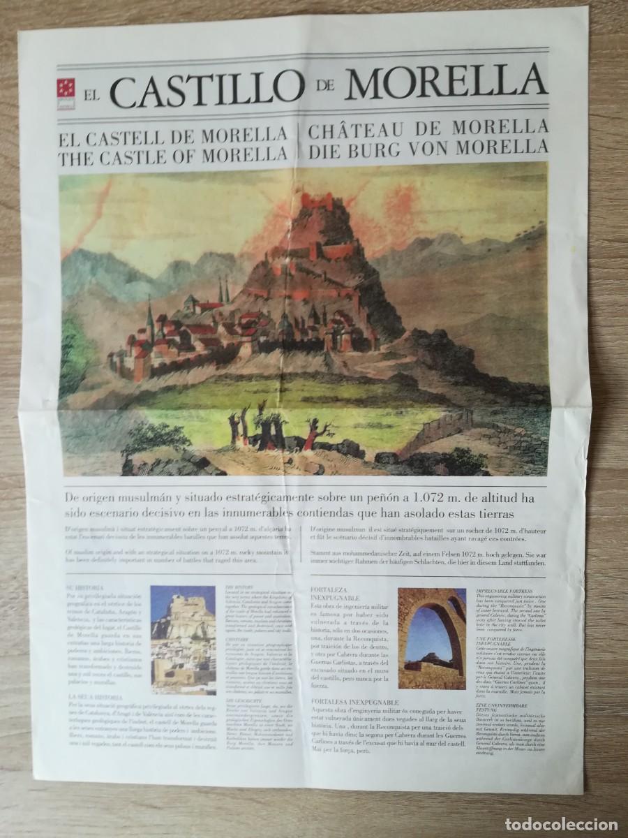 Tourismusbrosch&uuml;ren: FOLLETO, PERI&Oacute;DICO, CASTELL DE MORELLA, EL CASTILLO DE MORELLA - A&Ntilde;O 2005.