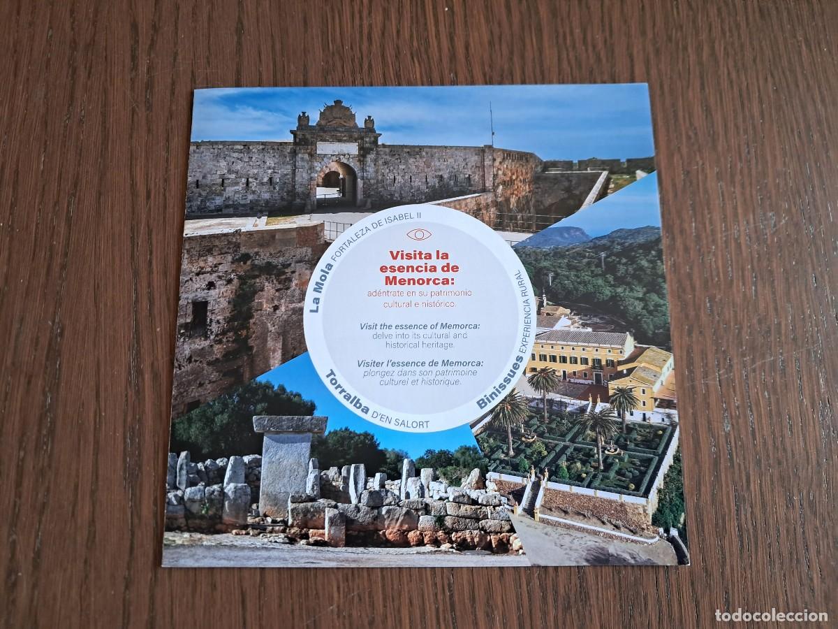 Folhetos de turismo: folleto de turismo, Mah&oacute;n, Menorca.