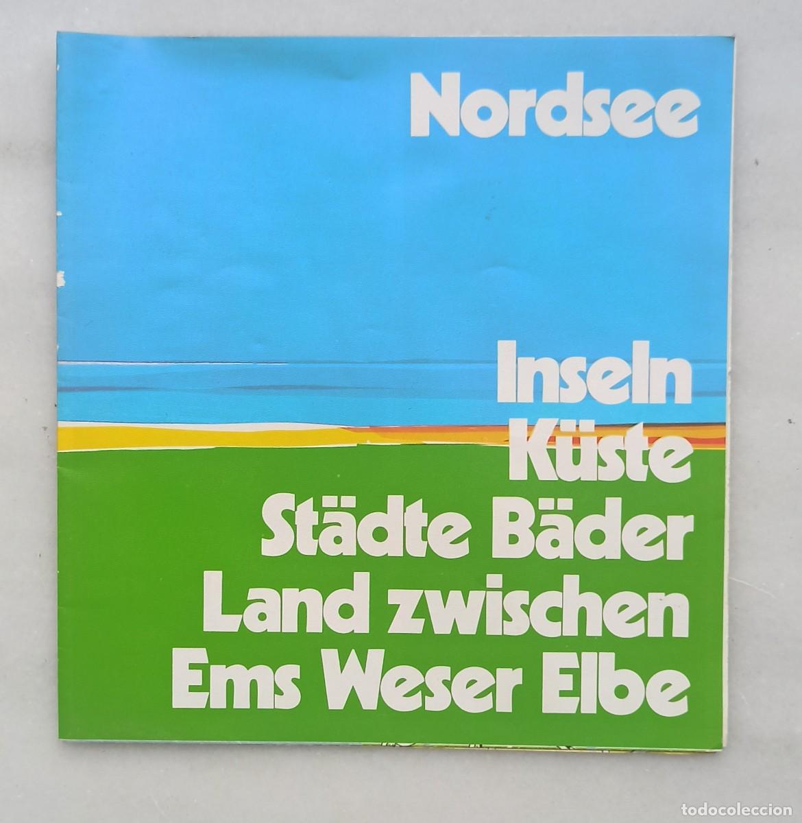 Tourismusbrosch&uuml;ren: PLANO. NORDSEE. Inseln K&uuml;ste St&auml;dte B&auml;der Land zwischen Ems Weser Elbe