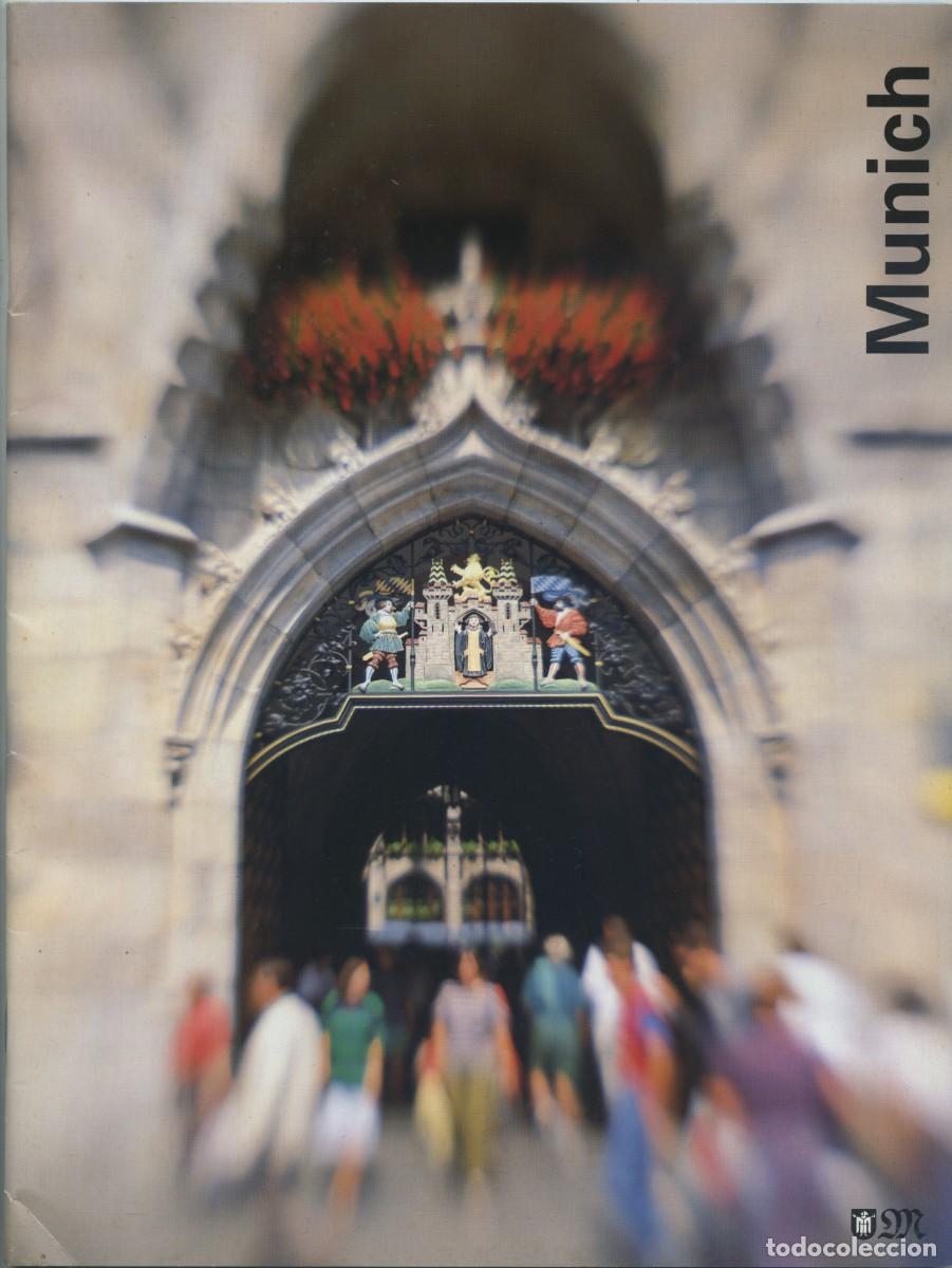 Tourismusbrosch&uuml;ren: FOLLETO TUR&Iacute;STICO MUNICH en espa&ntilde;ol. Pp. 20 m&aacute;s plano desplegable al final