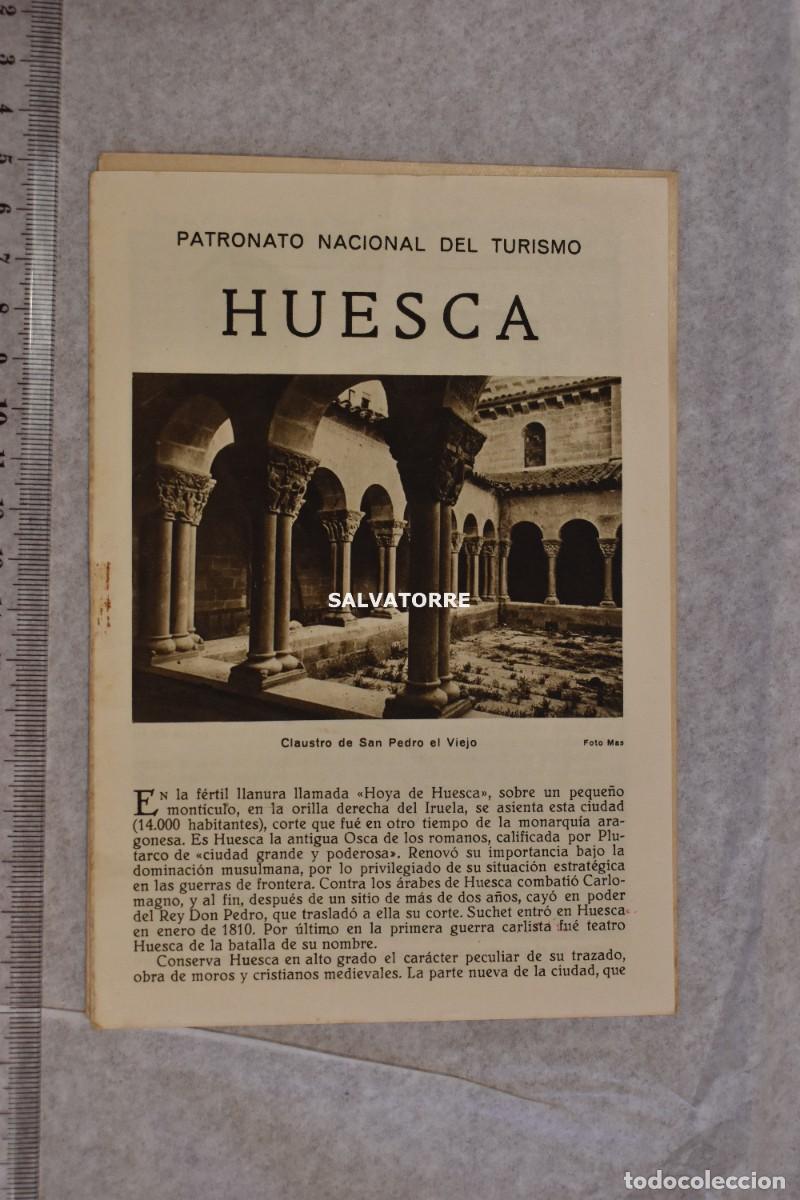 Tourismusbrosch&uuml;ren: PATRONATO NACIONAL TURISMO REPUBLICA ESPA&Ntilde;OLA HUESCA