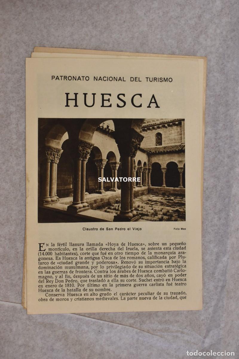 Tourismusbrosch&uuml;ren: PATRONATO NACIONAL TURISMO REPUBLICA ESPA&Ntilde;OLA HUESCA