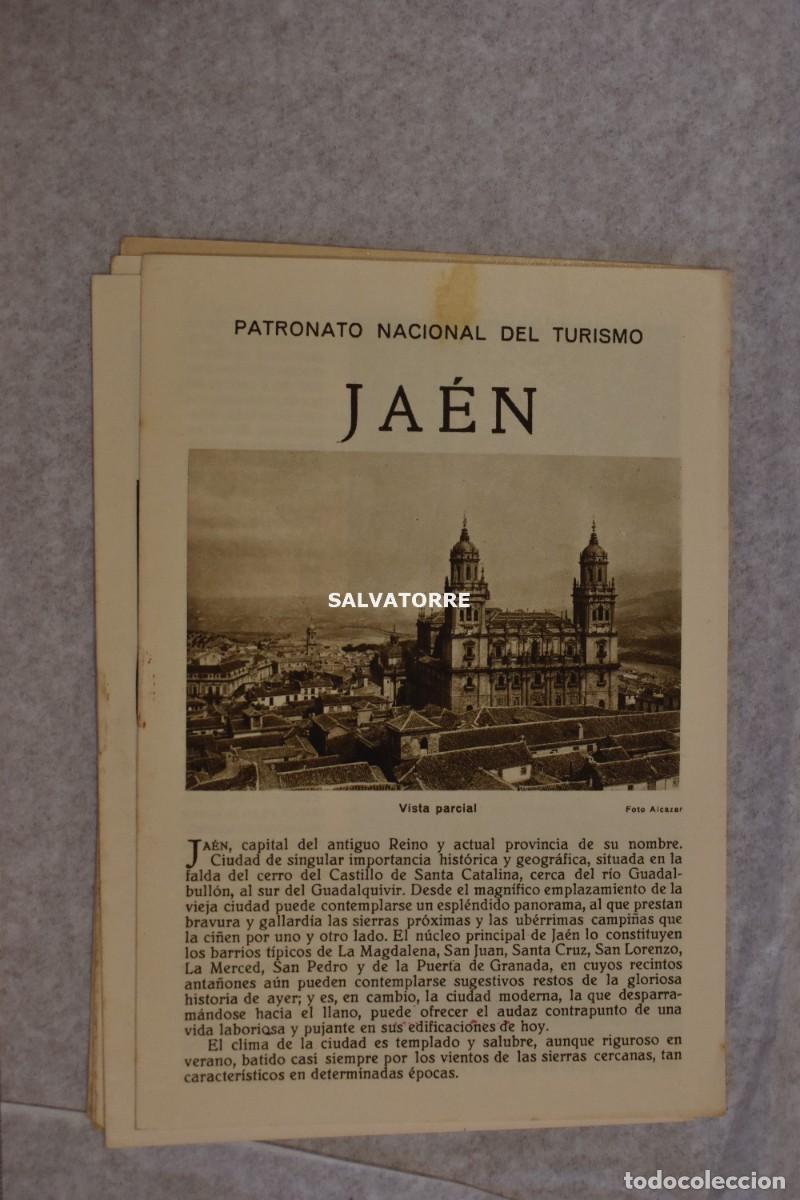 Tourismusbrosch&uuml;ren: PATRONATO NACIONAL TURISMO REPUBLICA ESPA&Ntilde;OLA JAEN