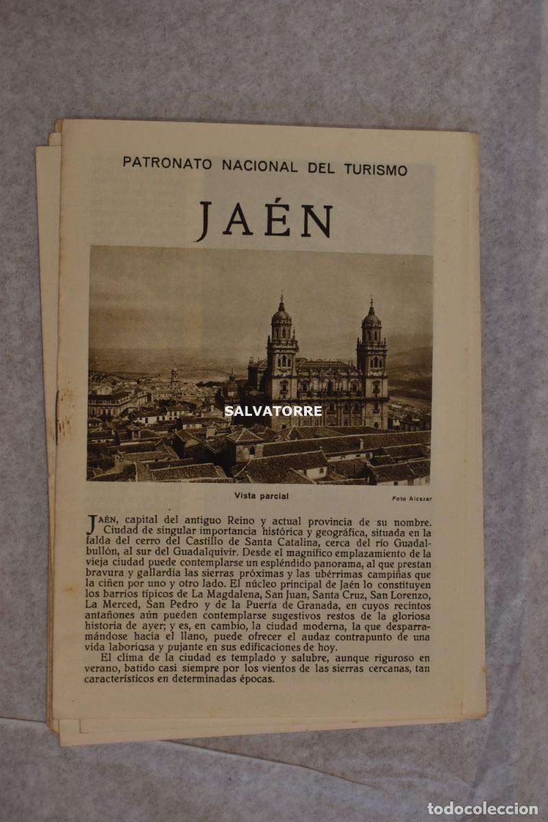 Tourismusbrosch&uuml;ren: PATRONATO NACIONAL TURISMO REPUBLICA ESPA&Ntilde;OLA JAEN