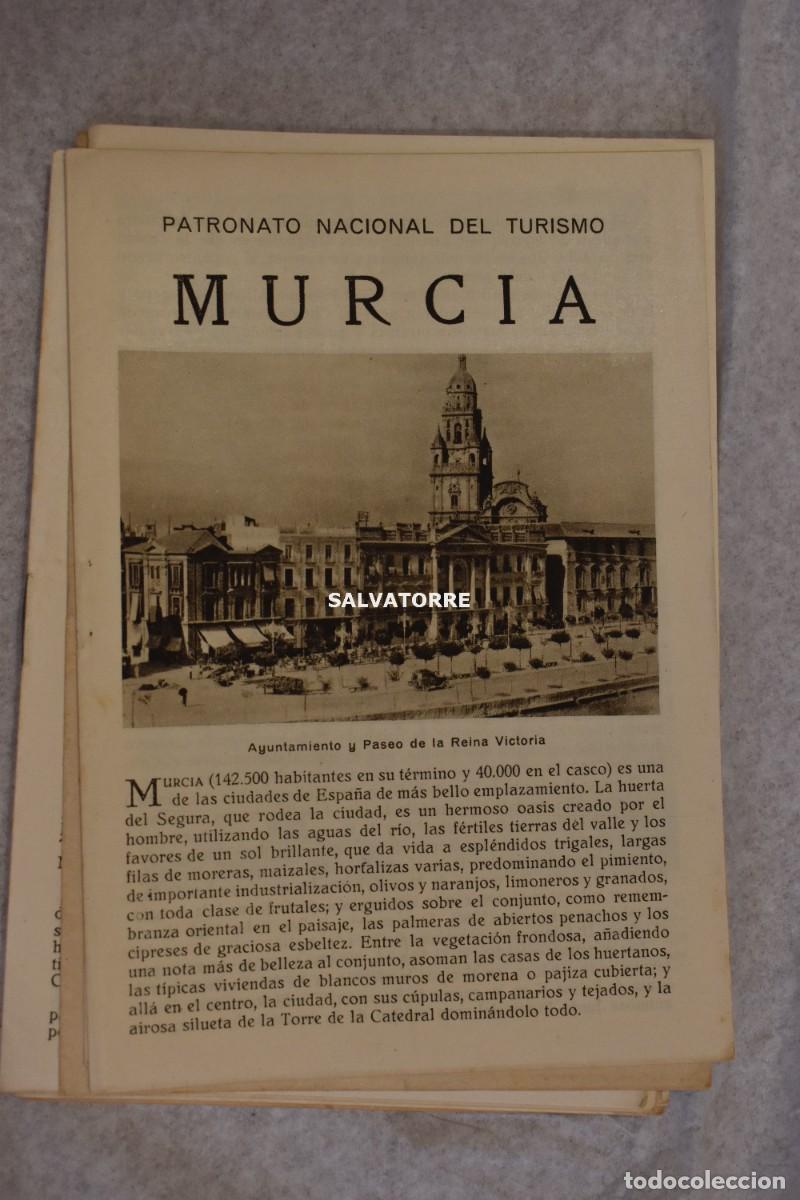 Tourismusbrosch&uuml;ren: PATRONATO NACIONAL TURISMO REPUBLICA ESPA&Ntilde;OLA MURCIA
