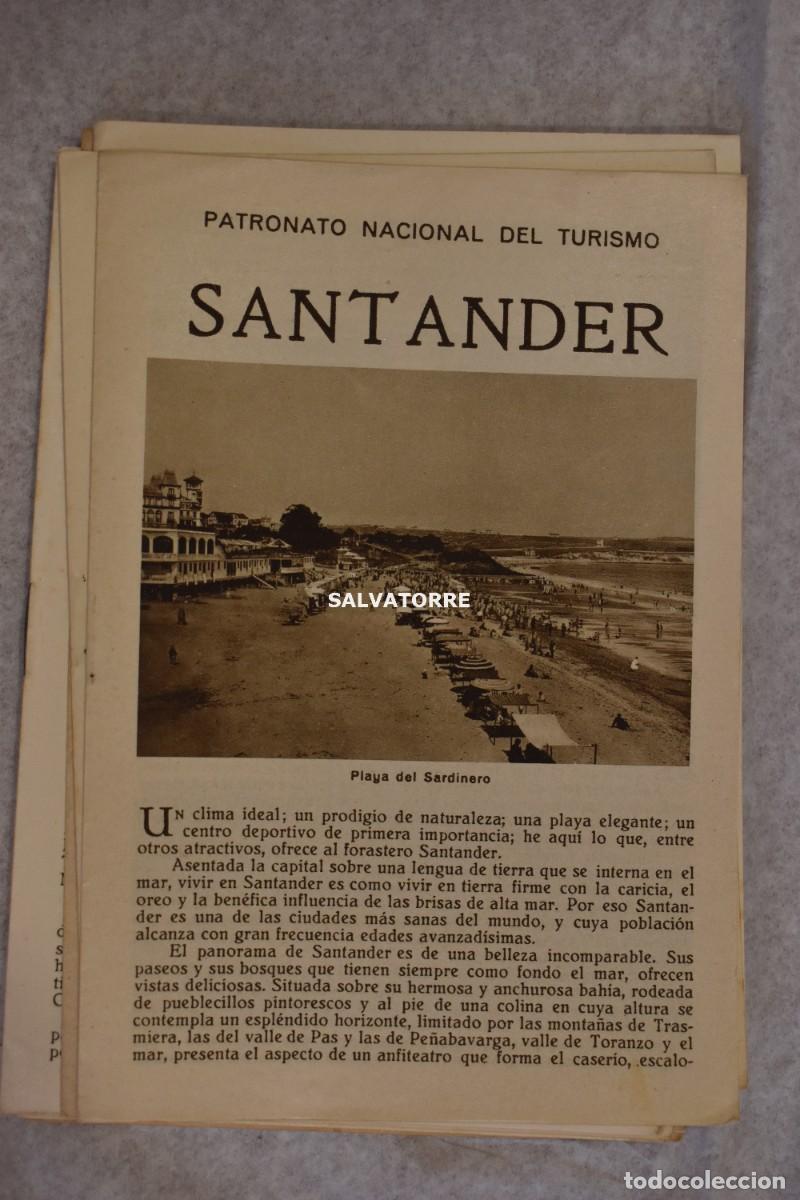 Tourismusbrosch&uuml;ren: PATRONATO NACIONAL TURISMO REPUBLICA ESPA&Ntilde;OLA SANTANDER