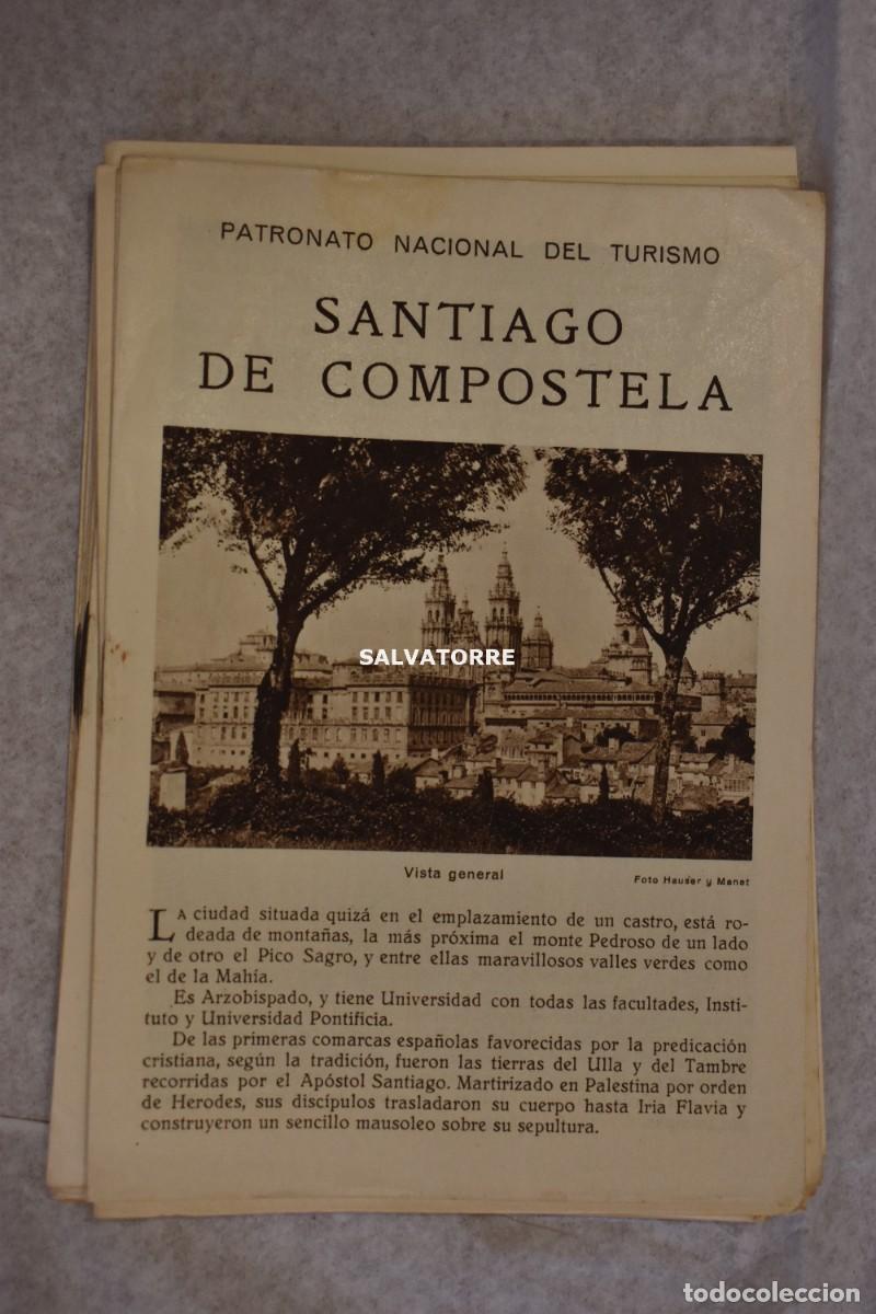 Tourismusbrosch&uuml;ren: PATRONATO NACIONAL TURISMO REPUBLICA ESPA&Ntilde;OLA SANTIAGO DE COMP&Ograve;STELA
