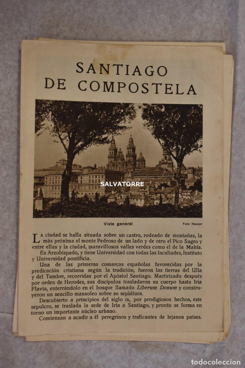 Tourismusbrosch&uuml;ren: PATRONATO NACIONAL TURISMO REPUBLICA ESPA&Ntilde;OLA SANTIAGO DE COMPOSTELA