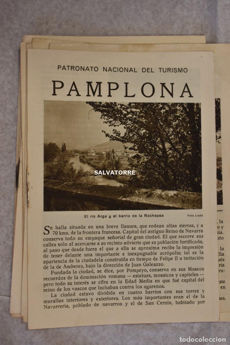 Tourismusbrosch&uuml;ren: PATRONATO NACIONAL TURISMO REPUBLICA ESPA&Ntilde;OLA PAMPLONA