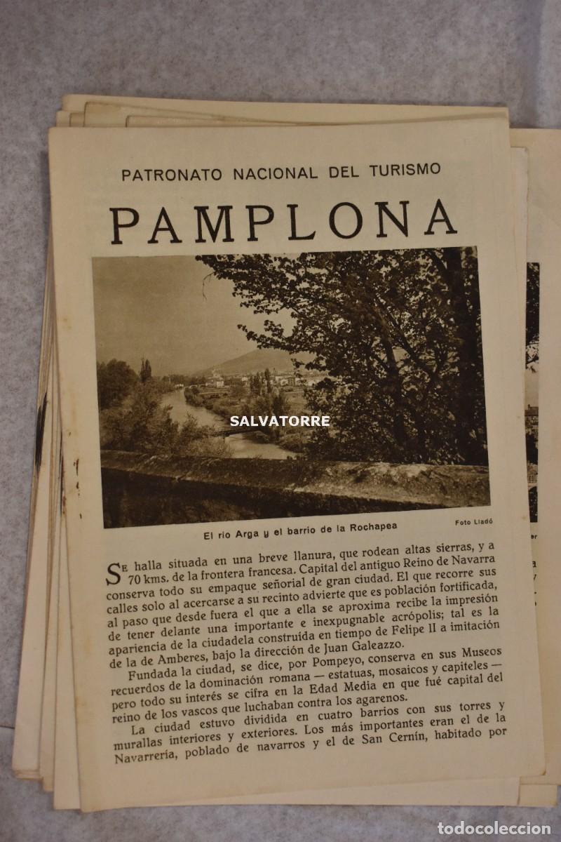 Tourismusbrosch&uuml;ren: PATRONATO NACIONAL TURISMO REPUBLICA ESPA&Ntilde;OLA PAMPLONA