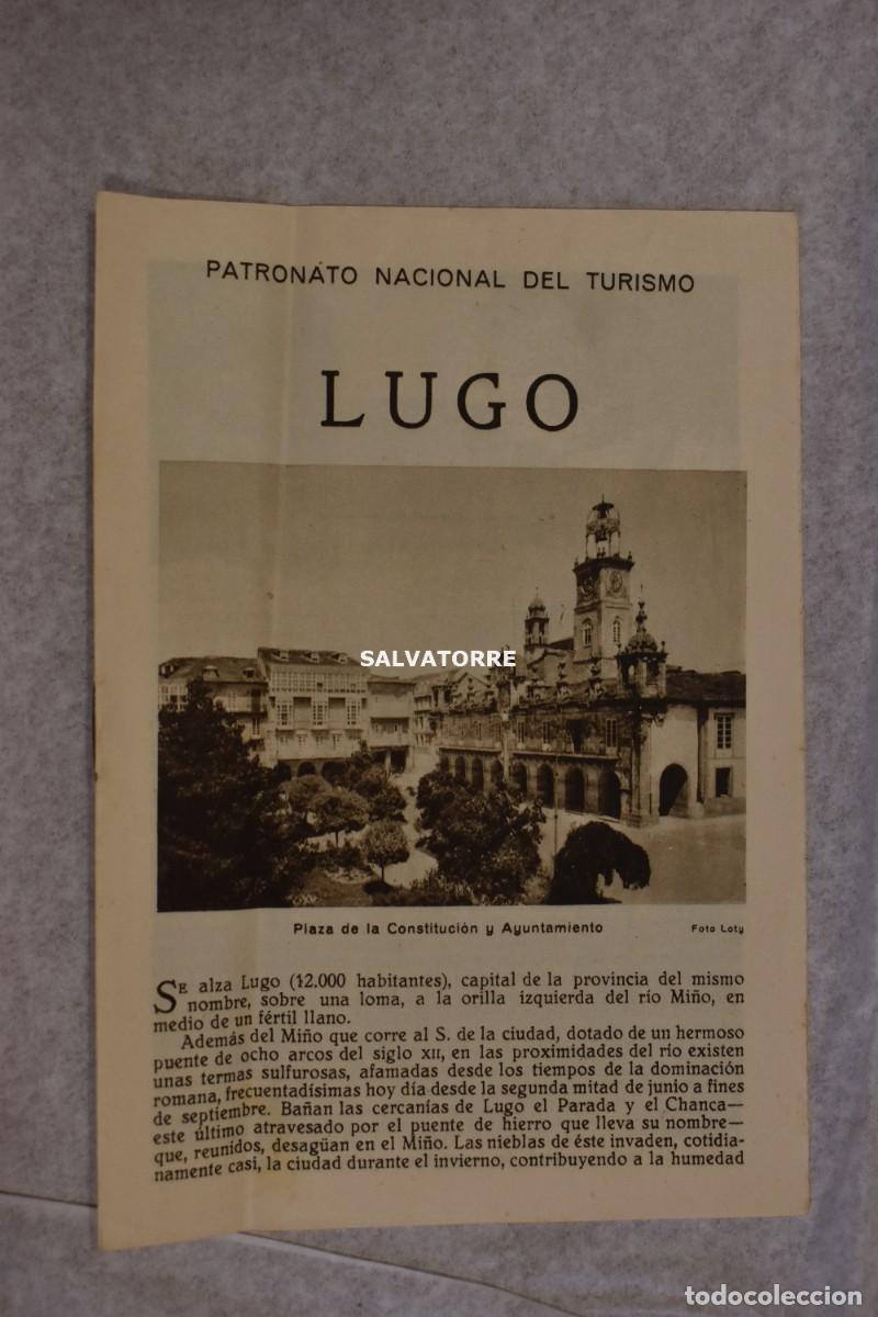 Tourismusbrosch&uuml;ren: PATRONATO NACIONAL TURISMO REPUBLICA ESPA&Ntilde;OLA LUGO