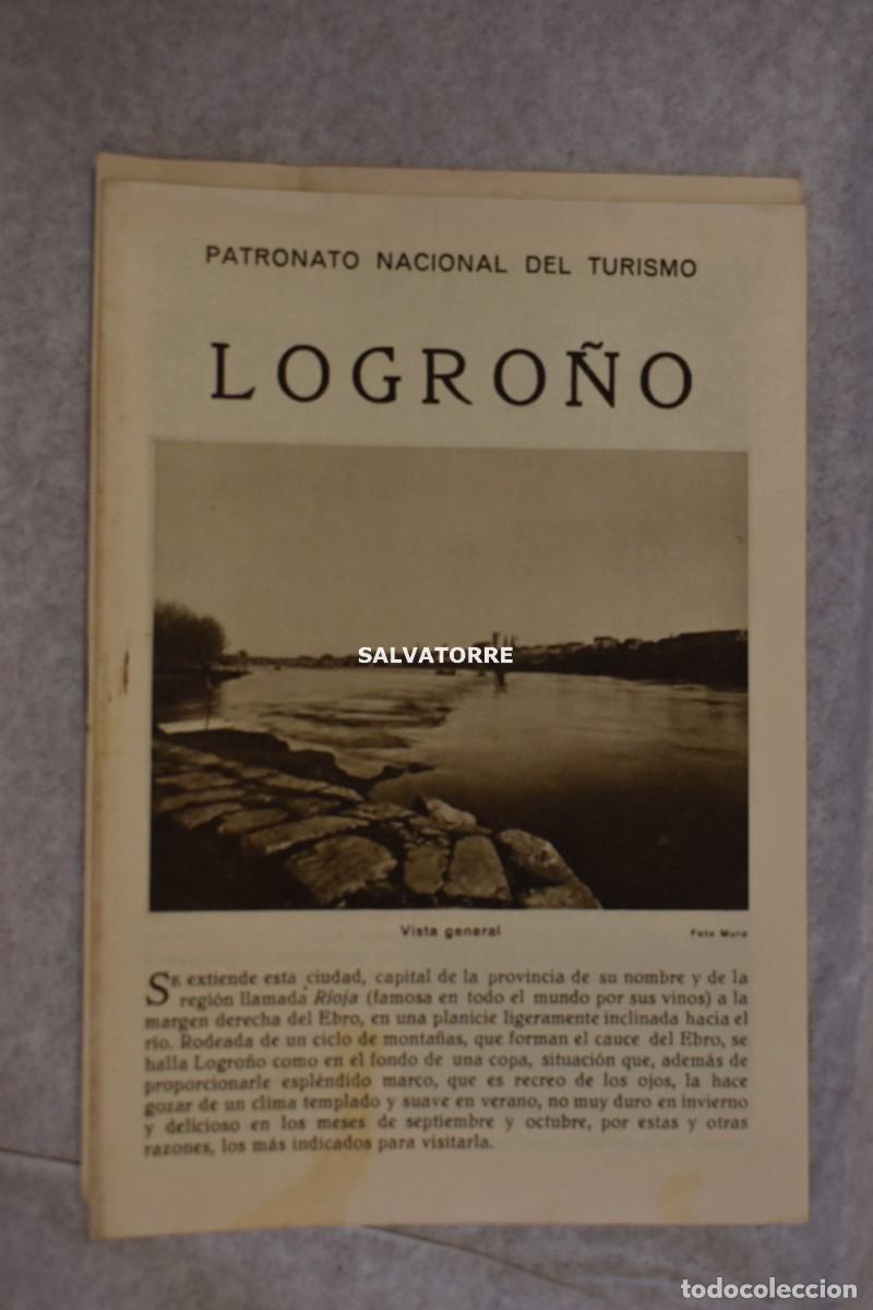 Tourismusbrosch&uuml;ren: PATRONATO NACIONAL TURISMO REPUBLICA ESPA&Ntilde;OLA LOGRO&Ntilde;O